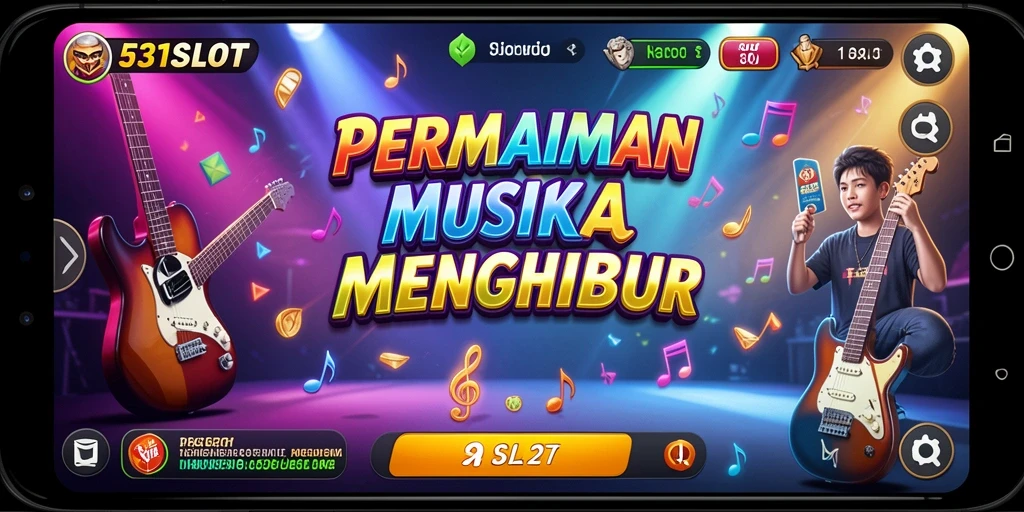 Screenshot gameplay 531SLOT menampilkan keseruan bermain musik.