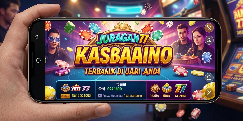 Tampilan gameplay menarik dari JURAGAN77 yang menampilkan berbagai permainan kasino.