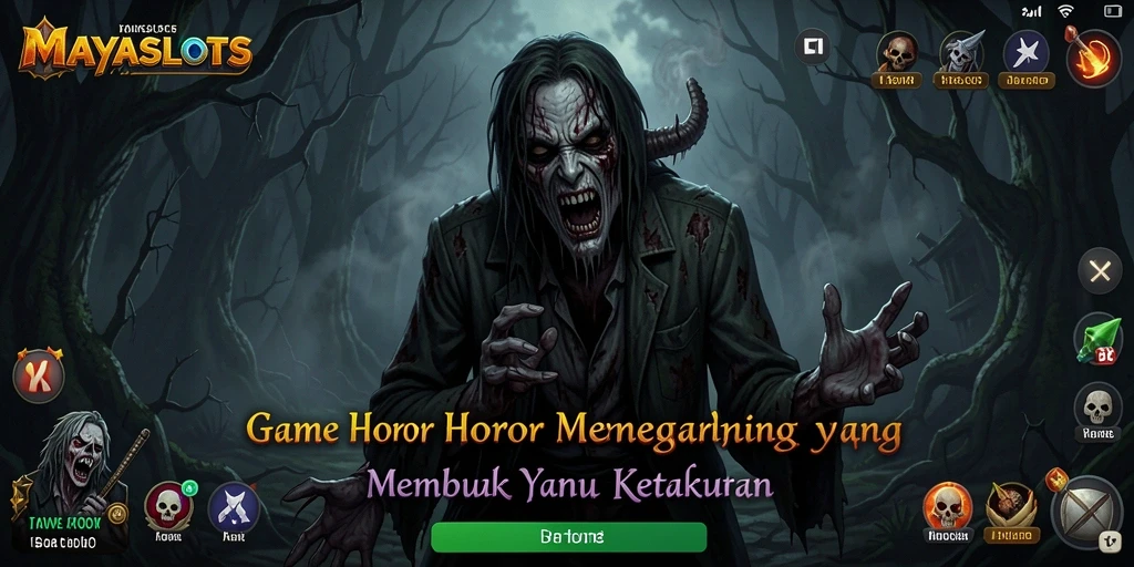 Tampilan menegangkan gameplay MAYASLOTS yang mendebarkan.
