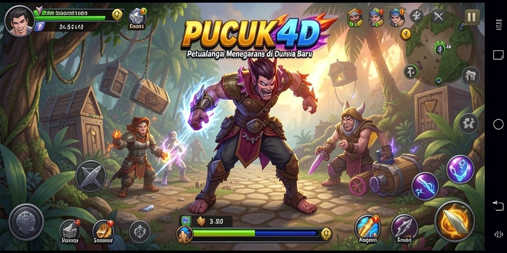 Tangkapan layar gameplay PUCUK4D dengan aksi petualangan yang menarik.