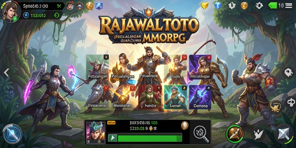 Tampilan gameplay seru dalam RAJAWALITOTO yang penuh aksi.